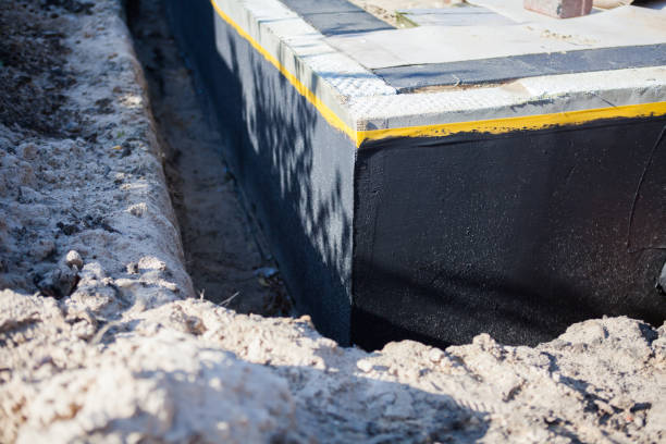 Professional Waterproofing technician working in Bryn Athyn, PA